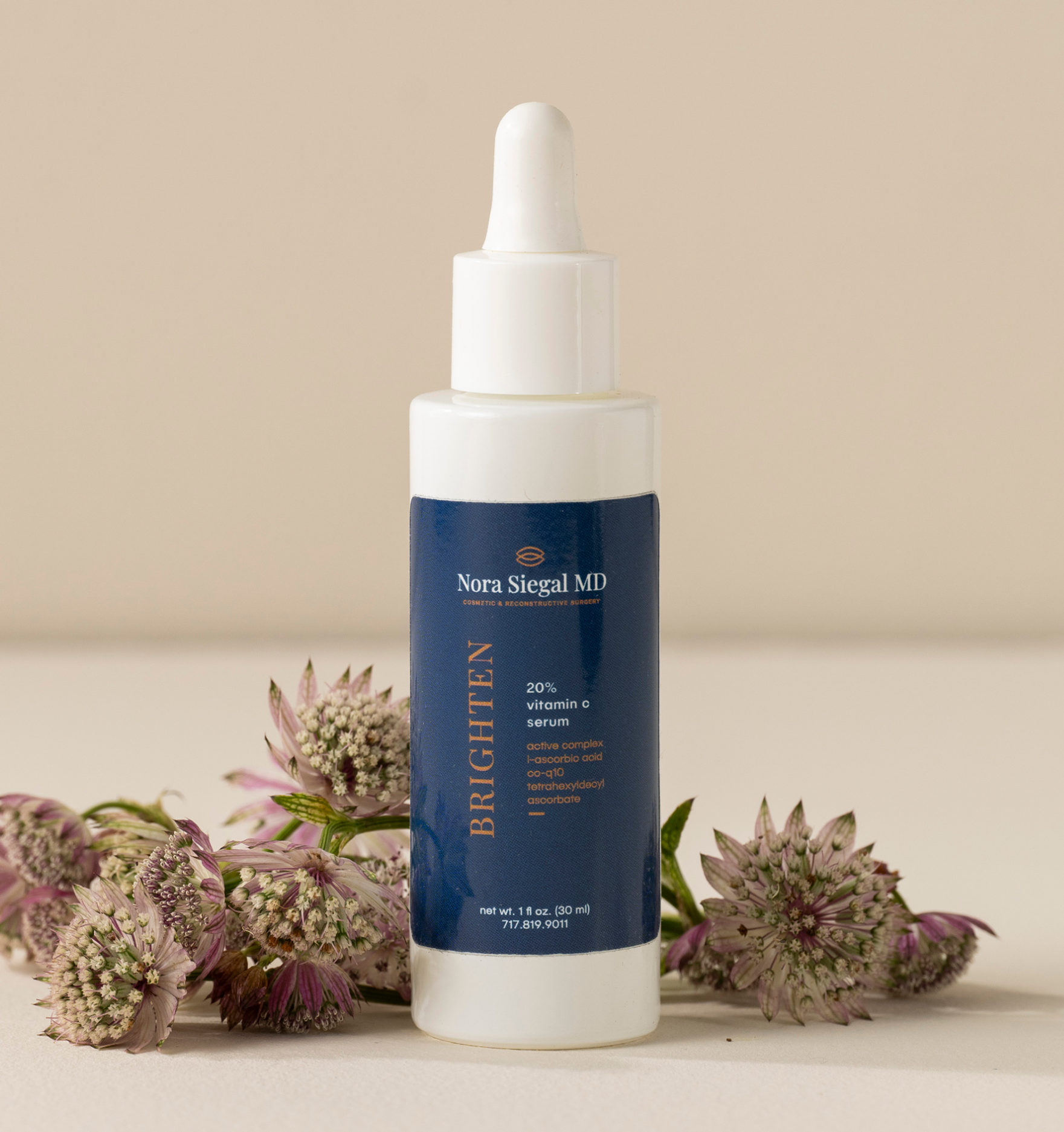 Brighten 20% Vitamin C Serum – Nora Siegal MD Skincare